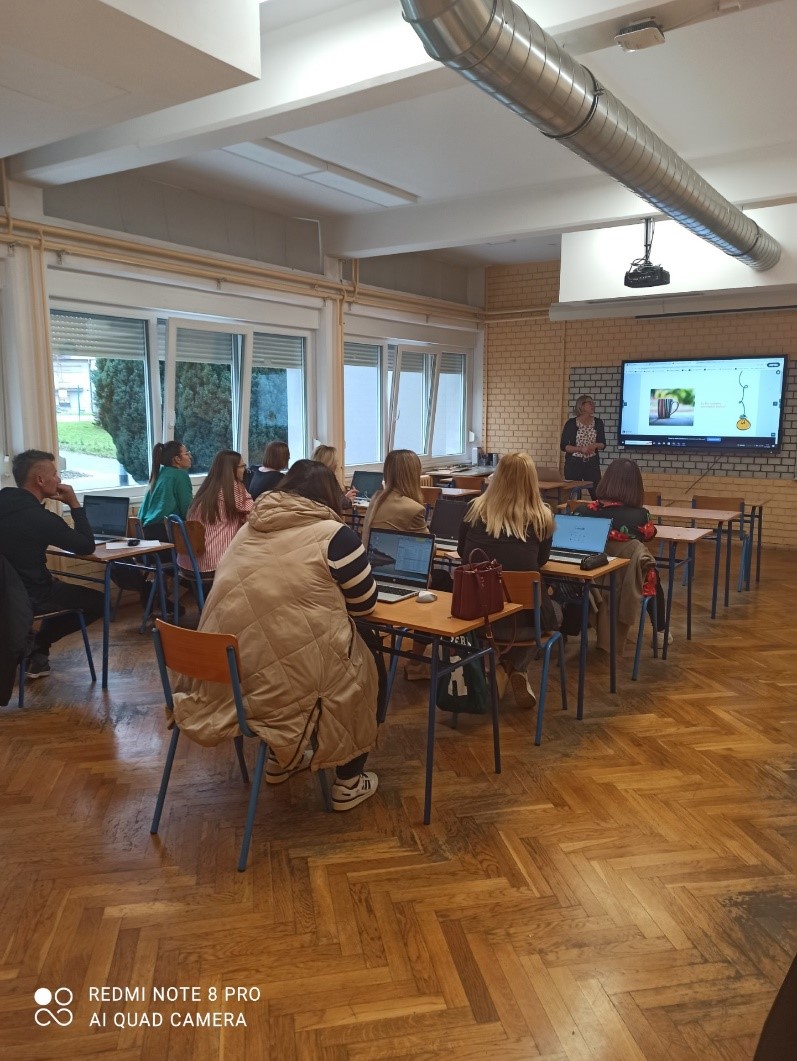 Education for teachers on the topic of student motivation for mathematics held in Primary School Lučko 